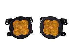 Diode Dynamics SS3 Max Type M ABL LED Fog Light Kit; Yellow SAE Fog (11-14 Charger)