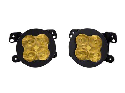 Diode Dynamics SS3 Pro Type M ABL LED Fog Light Kit; Yellow SAE Fog (11-14 Charger)