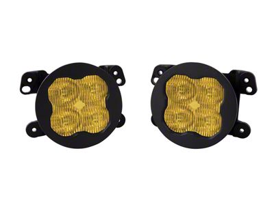 Diode Dynamics SS3 Pro Type M LED Fog Light Kit; Yellow Fog (11-14 Charger)