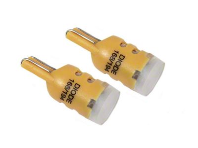 Diode Dynamics Amber LED Map Light Bulbs; 194 HP5 (00-13 Corvette C5 & C6)