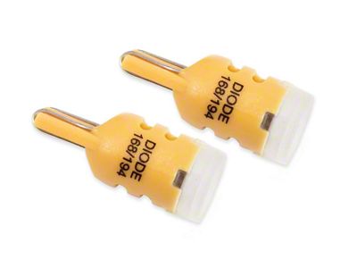 Diode Dynamics Amber White LED Map Light Bulbs; 194 HP3 (00-13 Corvette C5 & C6)