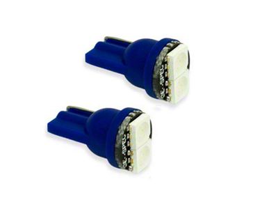 Diode Dynamics Blue LED Map Light Bulbs; 194 SMD2 (00-13 Corvette C5 & C6)