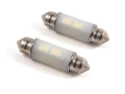 Diode Dynamics Cool White LED Map Light Bulbs; 39mm HP6 (97-99 Corvette C5)