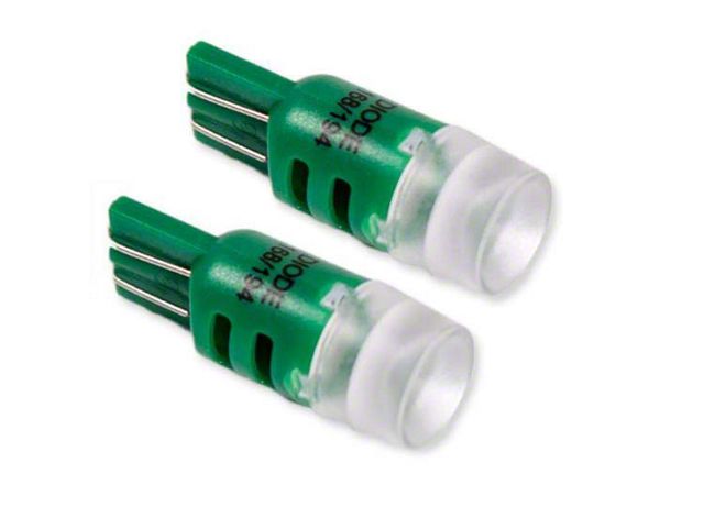 Diode Dynamics Green LED Map Light Bulbs; 194 HP3 (00-13 Corvette C5 & C6)