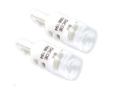 Diode Dynamics Natural White LED License Plate Bulbs; 194 HP3 (04-19 Corvette C5, C6 & C7)