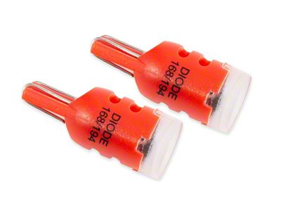 Diode Dynamics Red LED Side Marker Light Bulbs; 194 HP3 (97-13 Corvette C5 & C6)