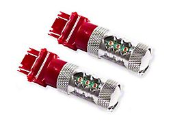 Diode Dynamics Red LED Tail Light Bulbs; 3157 XP80 (97-13 Corvette C5 & C6)