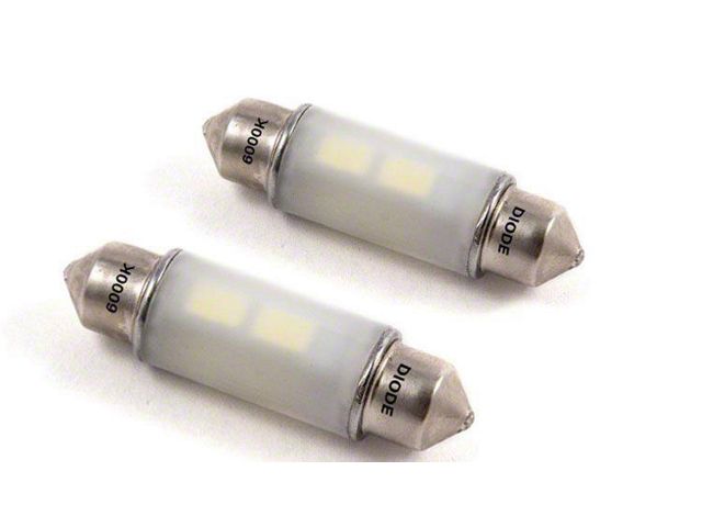 Diode Dynamics Warm White LED Map Light Bulbs; 39mm HP6 (97-99 Corvette C5)
