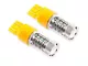 Diode Dynamics Amber Front Turn Signal LED Light Bulbs; 7443 XP80 (13-14 Mustang)