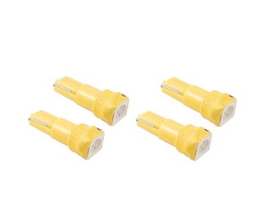 Diode Dynamics Amber LED Vanity Light Bulbs; 74 SMD1 (15-23 Mustang)