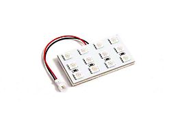 Diode Dynamics Blue LED Map Light Board; SMD12 (94-17 Mustang)