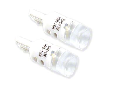 Diode Dynamics Cool White LED Map Light Bulbs; 194 HP3 (05-23 Mustang)