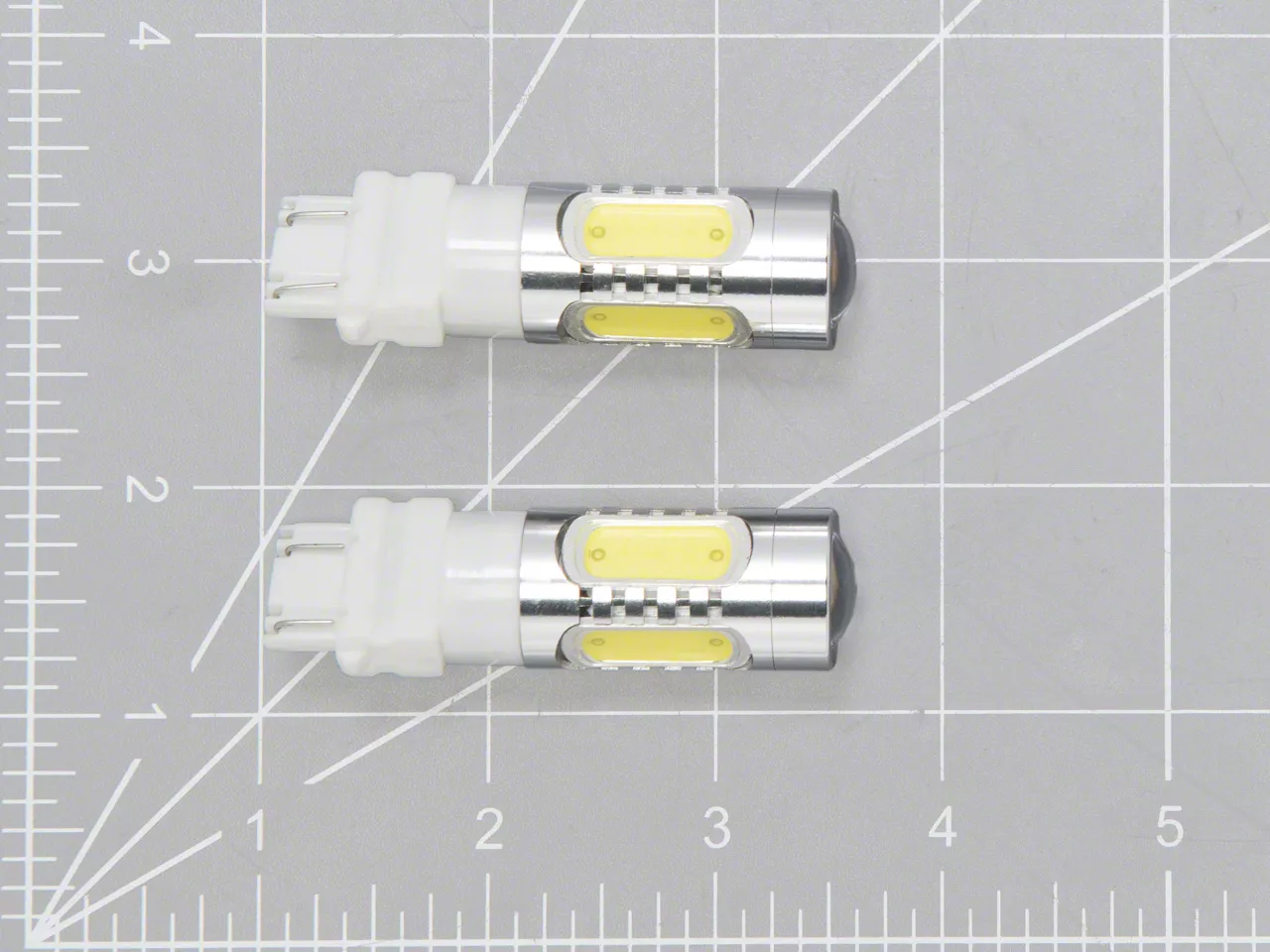 Diode Dynamics Mustang Cool White LED Reverse Light Bulbs; 3157