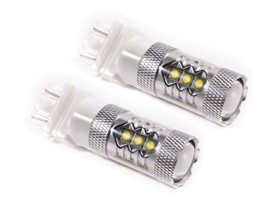 Diode Dynamics Cool White LED Reverse Light Bulbs; 3157 XP80 (89-04 Mustang)