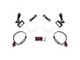 Diode Dynamics HD LED Halo Rings; Red (13-17 Mustang)