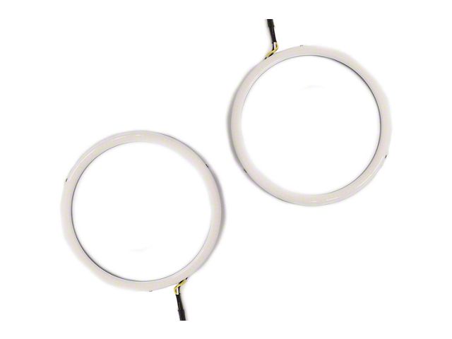 Diode Dynamics HD LED Halo Rings; Red (05-14 Mustang GT)