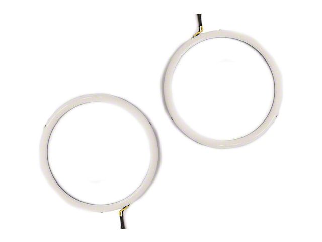Diode Dynamics HD LED Halo Rings; Red (05-09 Mustang)