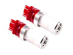 Diode Dynamics Red LED Bulbs; 3157 HP48 (88-09 Mustang)