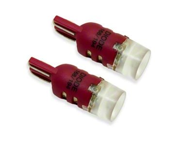 Diode Dynamics Red LED License Plate Light Bulbs; 194 HP5 (79-04 Mustang)