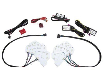 Diode Dynamics RGBWA Multicolor Daytime Running Light LED Board Kit (18-23 Mustang GT, EcoBoost)