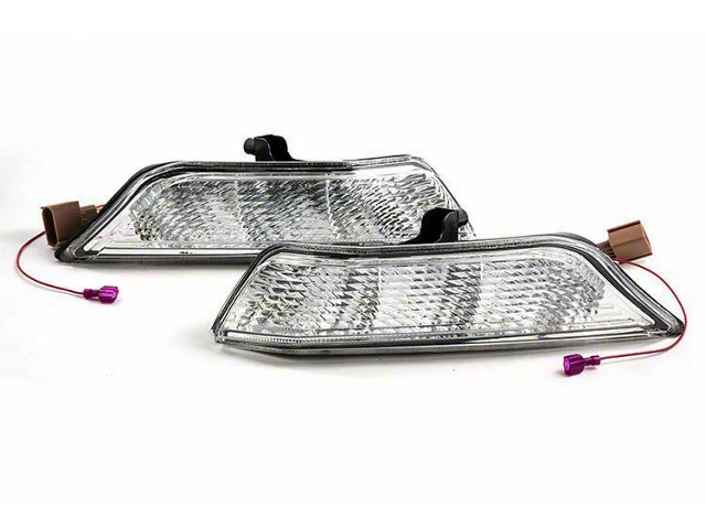 Diode Dynamics Sequential LED Turn Signals; Clear (15-17 Mustang GT, EcoBoost, V6)