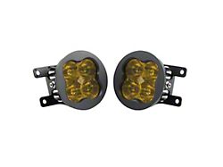 Diode Dynamics SS3 Pro Type A LED Fog Light Kit; Yellow Fog (15-17 Mustang GT, EcoBoost, V6)