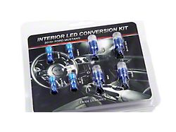 Diode Dynamics Stage 1 LED Interior Lighting Kit; Blue (15-17 Mustang)