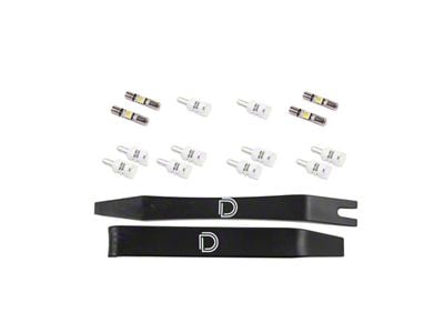 Diode Dynamics Stage 2 LED Interior Lighting Kit; Cool White (05-09 Mustang)