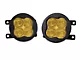 Diode Dynamics SS3 Pro Type A ABL LED Fog Light Kit; Yellow SAE Fog (05-09 Mustang V6 w/ Pony Package)