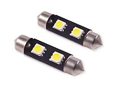 Diode Dynamics Warm White LED Map Light Bulbs; 39mm SMF2 (94-04 Mustang GT; 03-04 Mustang Cobra)
