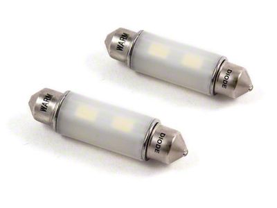 Diode Dynamics Warm White LED Map Light Bulbs; 41mm HP6 (94-04 Mustang)