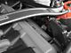 Drake Muscle Cars Oil Dipstick Handle Cover; Running Pony Logo (15-23 Mustang GT, EcoBoost, V6)