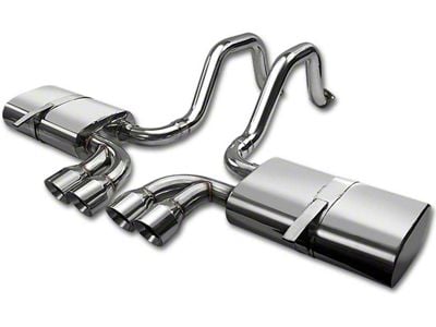 Axle-Back Exhaust System with Polished Tips (97-04 Corvette C5)