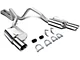 Cat-Back Exhaust System with Polished Tips (05-10 Mustang V6)