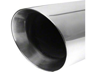 AUXITO Black Stainless Exhaust Tail Pipe Tip – 304 Steel, Matte Finish, Direct Fit