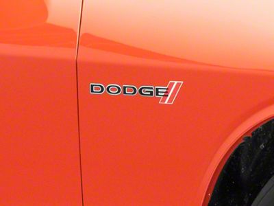 Officially Licensed MOPAR Logo with Hash Mark; Medium (08-13 Challenger)