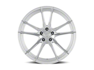 Dolce Performance Vain Gloss Silver Machined Face Wheel; 20x8.5; 38mm Offset (10-14 Mustang)