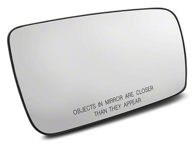 Non-Heated Door Mirror Glass; Passenger Side (05-09 Mustang)