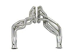 1-3/4-Inch 4-Tube Full Length Headers; Metallic Ceramic (79-93 5.0L Mustang)