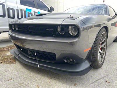 DownForce Solutions Front Splitter; Street Version (15-23 Challenger GT, R/T, R/T Scat Back, SRT, Excluding Widebody)