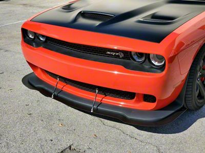 DownForce Solutions Front Splitter; Street Version (15-23 Challenger SRT Hellcat, Excluding Widebody)