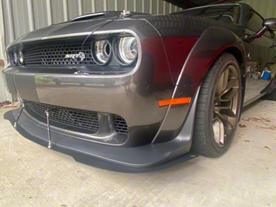 DownForce Solutions Front Splitter; Street Version (18-23 Challenger Widebody)