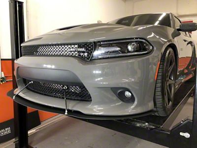DownForce Solutions Front Splitter; Street Version (15-18 Charger SRT; 19-23 Charger GT, R/T, Scat Pack, SRT Hellcat, Excluding Widebody)