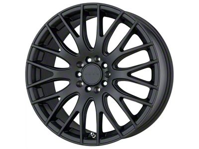 Drag Wheels DR69 Flat Black Wheel; 18x8; 20mm Offset (08-23 RWD Challenger w/o Brembo, Excluding Widebody)