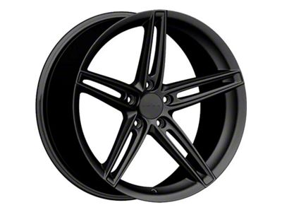 Drag Wheels DR73 Flat Black Wheel; 20x8.5; 20mm Offset (08-23 RWD Challenger, Excluding Widebody)