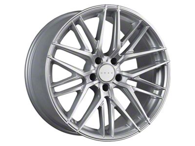 Drag Wheels DR77 Silver Wheel; 18x8; 40mm Offset (17-23 AWD Challenger)