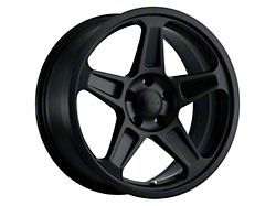 Drag Wheels DR79 Flat Black Wheel; 18x8; 18mm Offset (11-23 RWD Charger w/o Brembo, Excluding Widebody)
