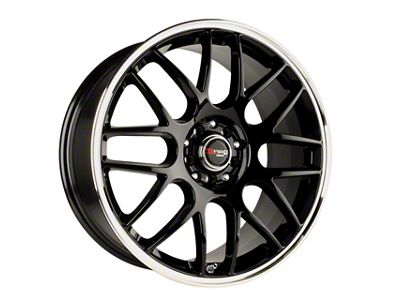 Drag Wheels DR34 Flat Black Wheel; 18x8; 40mm Offset (21-25 Mustang Mach-E, Excluding GT)