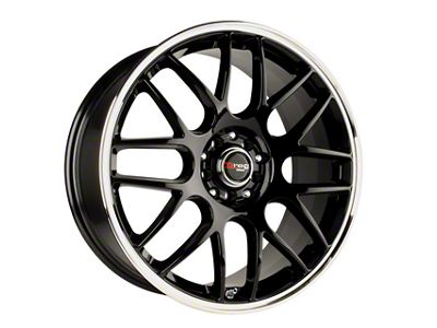 Drag Wheels DR34 Flat Black Wheel; 18x8 (21-24 Mustang Mach-E, Excluding GT)