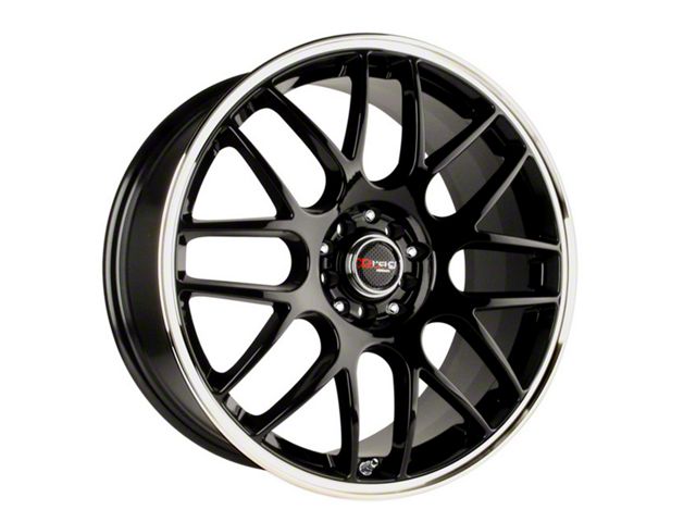 Drag Wheels DR34 Flat Black Wheel; 18x8 (21-24 Mustang Mach-E, Excluding GT)